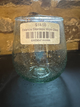 Estancia Stemless Wine Glass