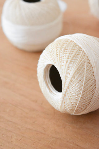White Vintage Thread