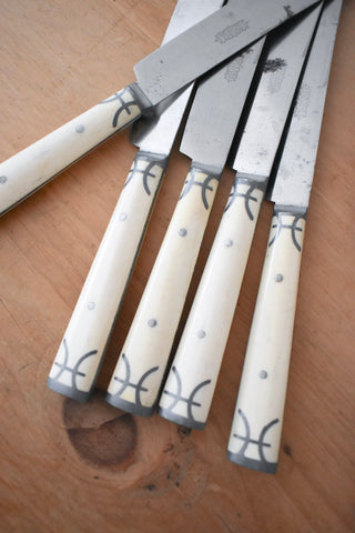 Civil War Era Set of 6 Excelsior Cutlery Co. Knives