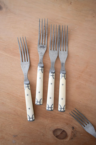 Civil War Era Set of 6 Excelsior Cutlery Co Forks