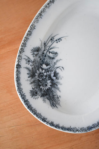 Villeroy & Boch Flow Blue - Oval Low Bowl