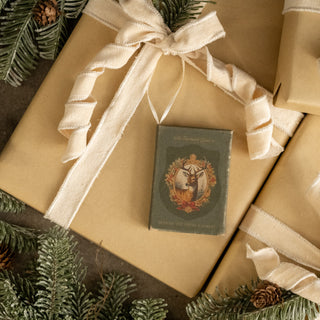 DEER OF THE FIELDS & FOREST JOURNAL ORNAMENT